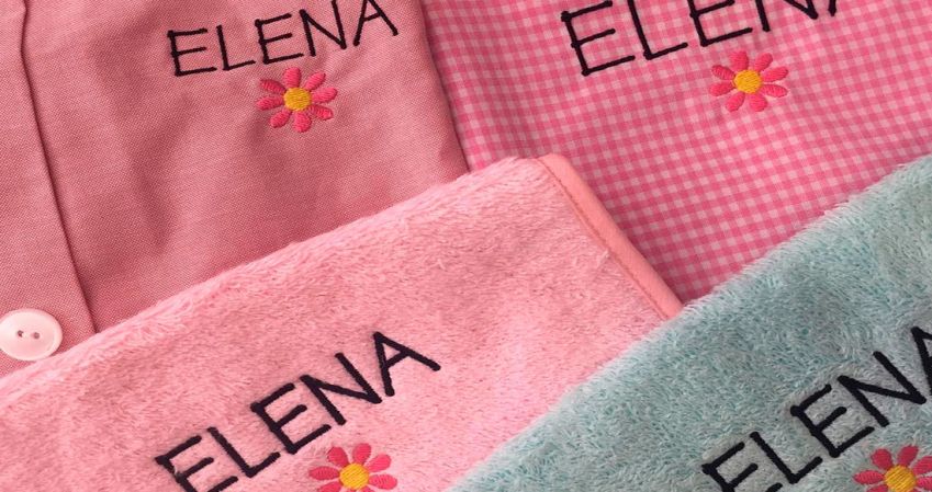 Bordados para coles y guarderías