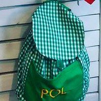 Mochilas infantiles bordadas